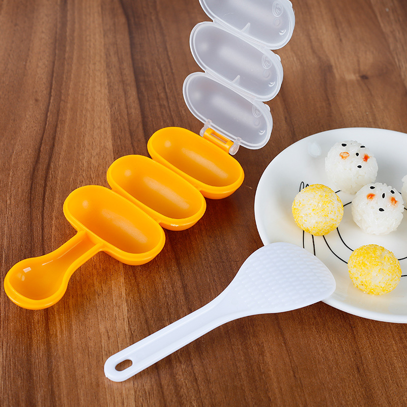 Rice Ball Mold - 1 zestaw DIY śliczne Mini ryż