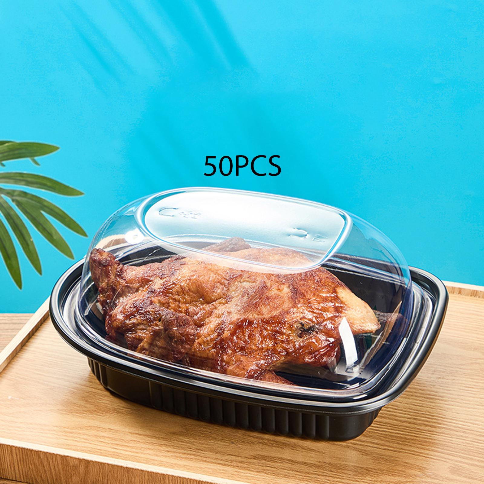 Meal Prep Rotisserie Chicken - Pojemniki jednorazowe na kurczaka pieczonego na