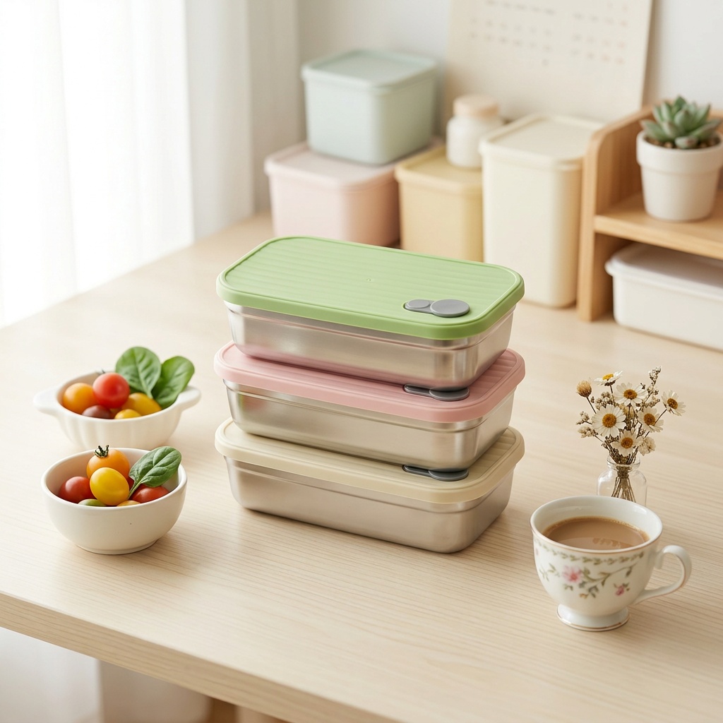 Meal Prep List - Pojemnik na lunch ze stali nierdzewnej,