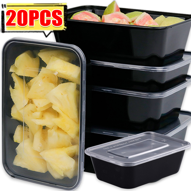 Meal Prep Chef - Pojemniki na żywność z pokrywkami 10/20