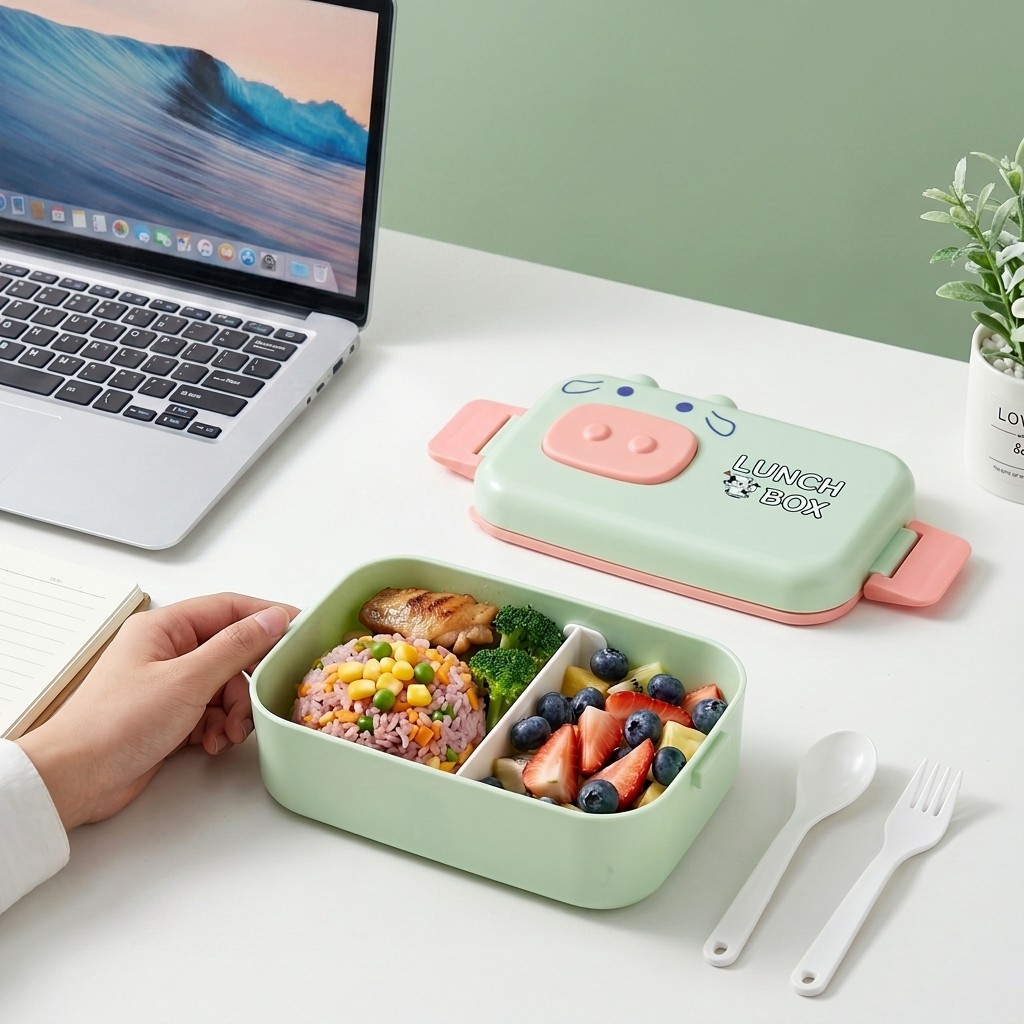 Meal Prep Or Prep Meal - Uroczy plastikowy pojemnik bento dla dzieci