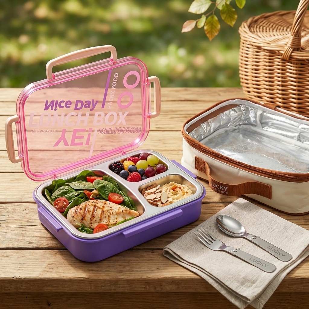 Meal Prep Or Prep Meal - Pojemnik na lunch z nierdzewnej stali
