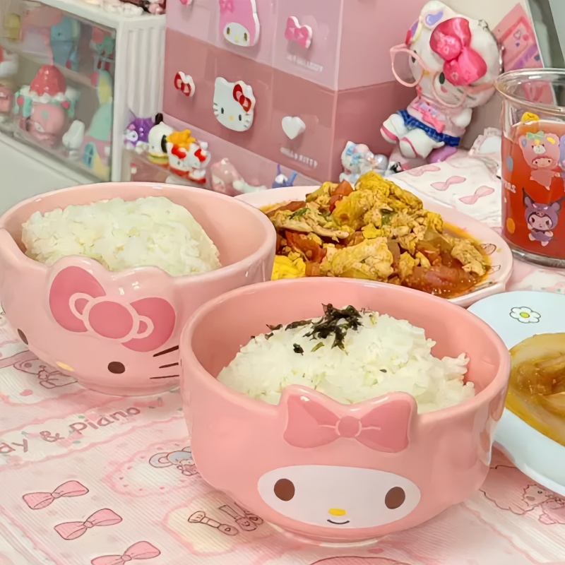 Meal Prep Bowl - Ceramiczna miska na ryż Sanrio, urocza