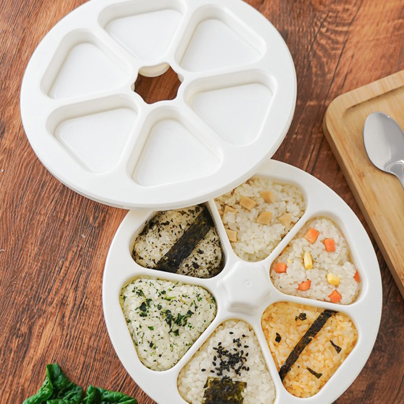 Rice Ball Mold - Zestaw do robienia sushi 6 w