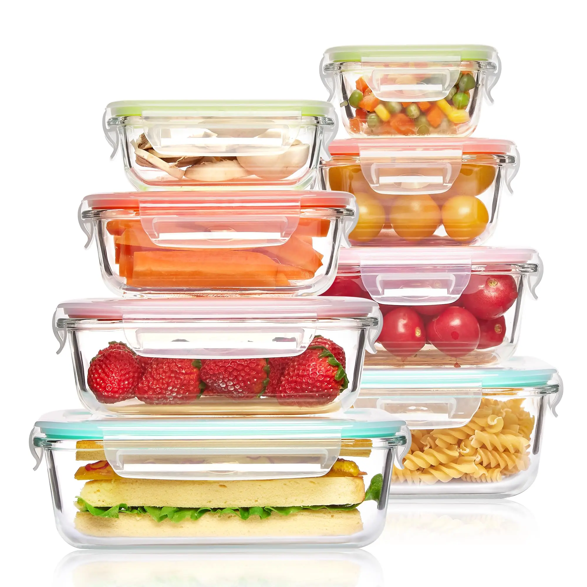 Meal Prep List - Szklane pudełko na lunch Pojemniki do