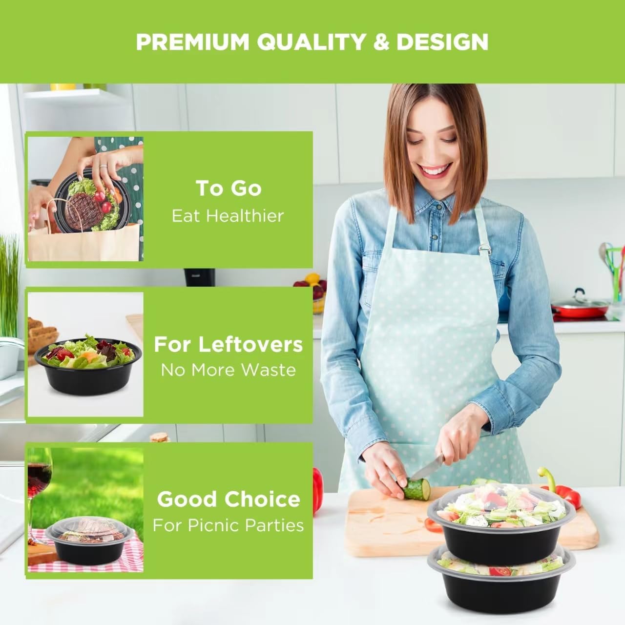 Pojemniki do przygotowywania p – Meal Prep Bowl recenzja i cena