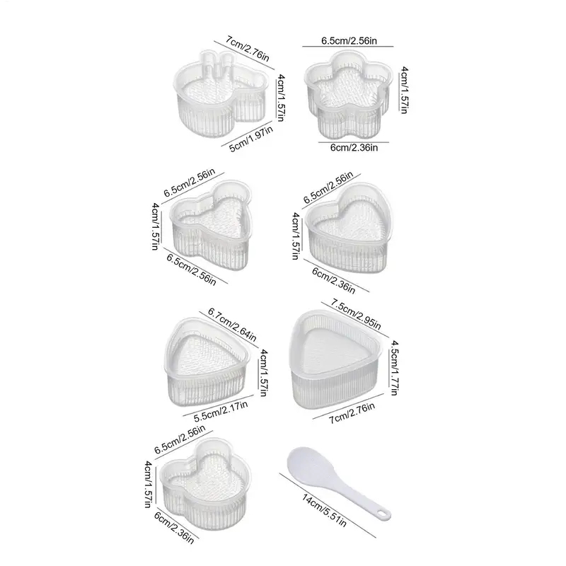 Zestaw foremek do sushi z moty – Rice Ball Mold recenzja i cena
