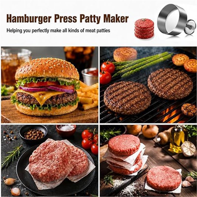 Ręczna praska do hamburgerów z – Rice Ball Mold recenzja i cena