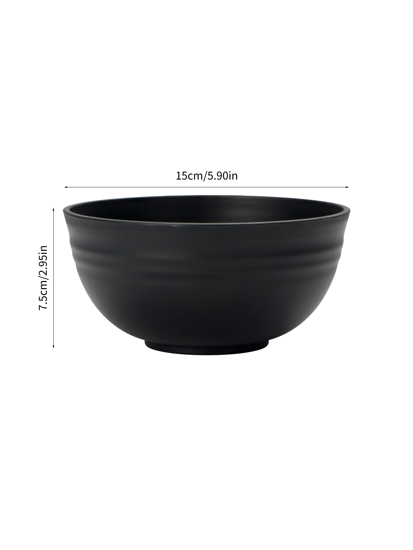 4/6/8szt Czarna miska na ziarn – Meal Prep Bowl recenzja i cena