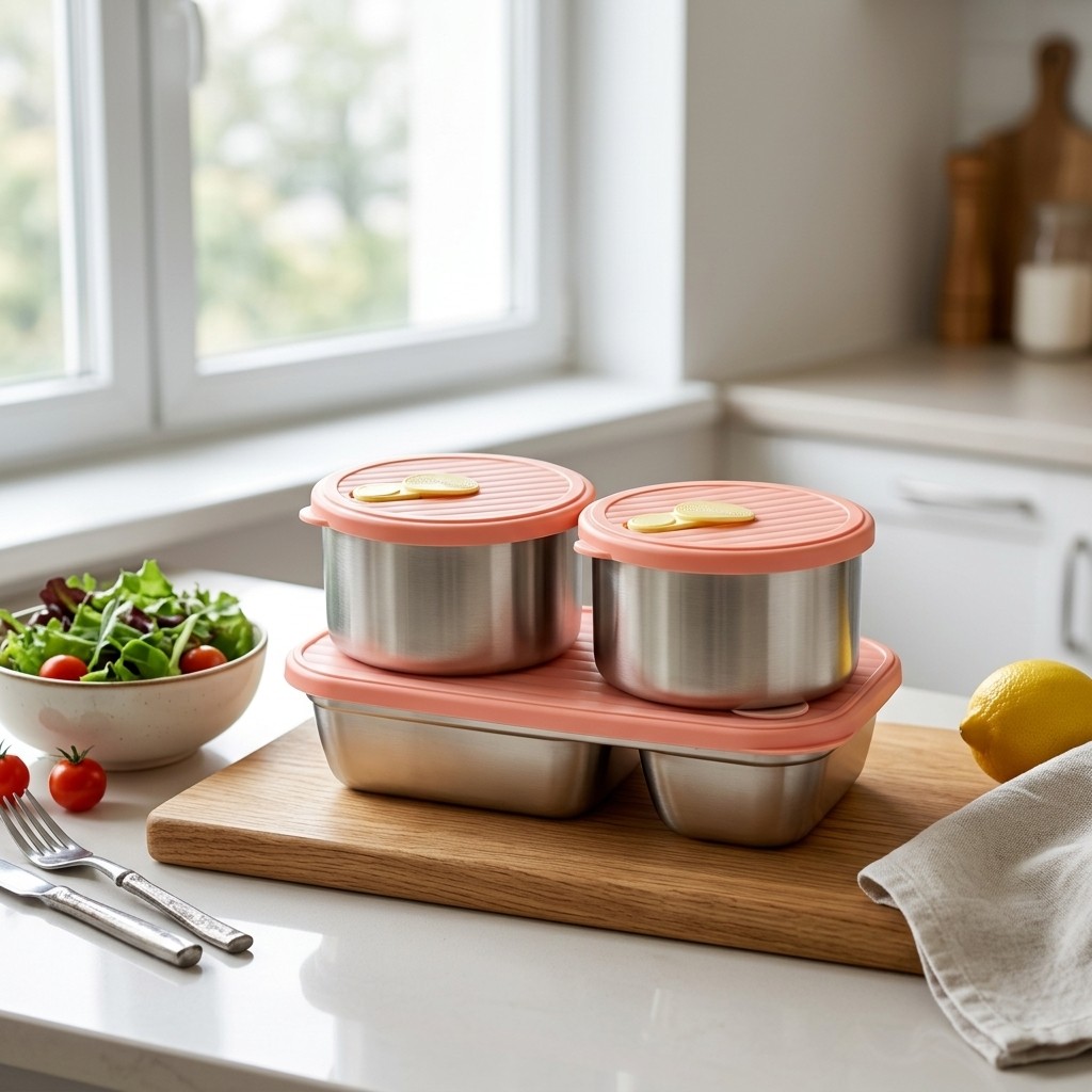 Zestaw pojemników na lunch ze  – Meal Prep List recenzja i cena