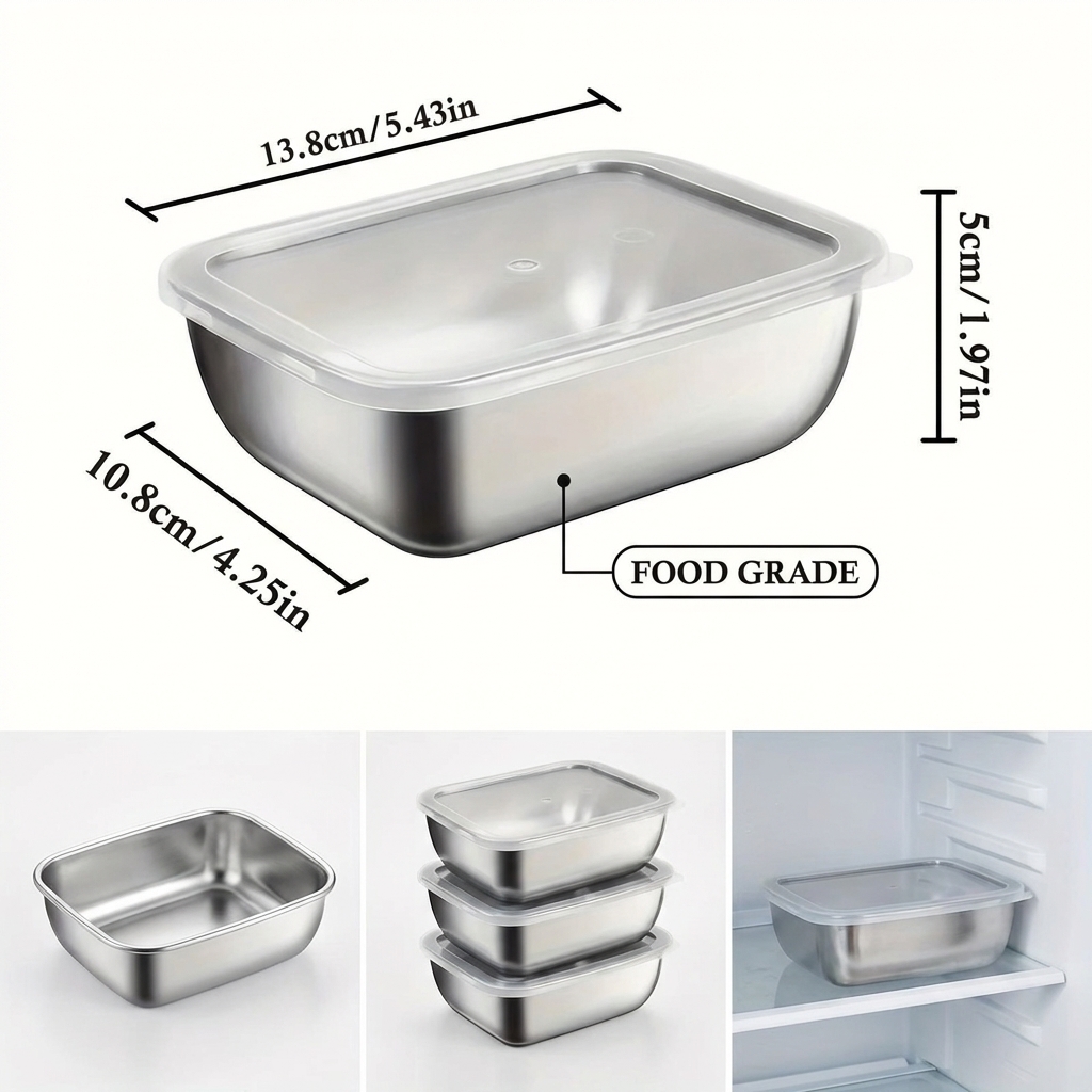 5 szt. Pojemniki na żywność ze – Meal Prep Chef recenzja i cena