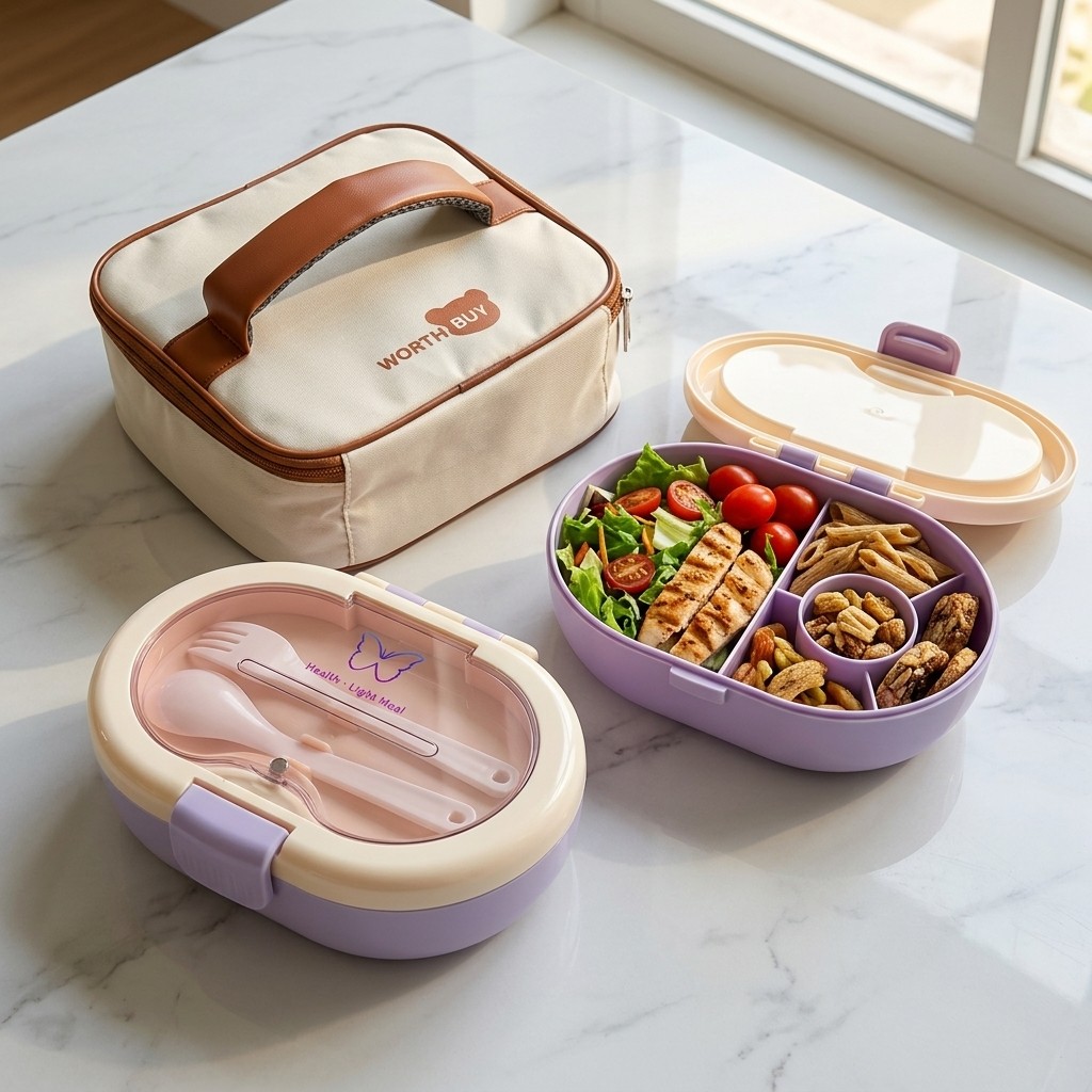 Plastikowy pojemnik bento z pr – Meal Prep Or Prep Meal recenzja i cena