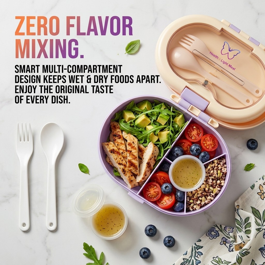 Plastikowy pojemnik bento z pr – Meal Prep Or Prep Meal recenzja i cena