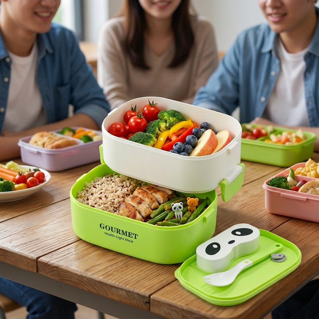 Pojemnik na lunch dla dzieci d – Meal Prep Or Prep Meal recenzja i cena