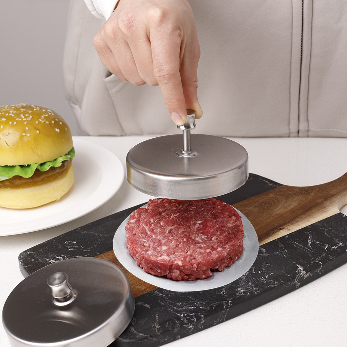Forma do burgerów ze stali nie – Rice Ball Mold recenzja i cena