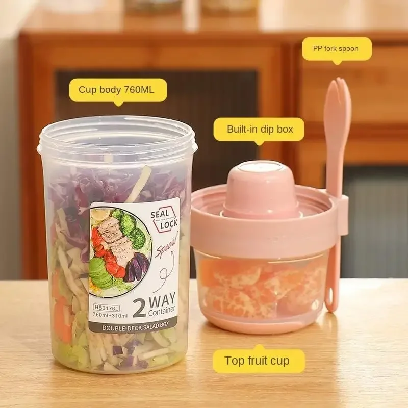JUSTINLAU Przenośny Kubek na S – Meal Prep Bowl recenzja i cena