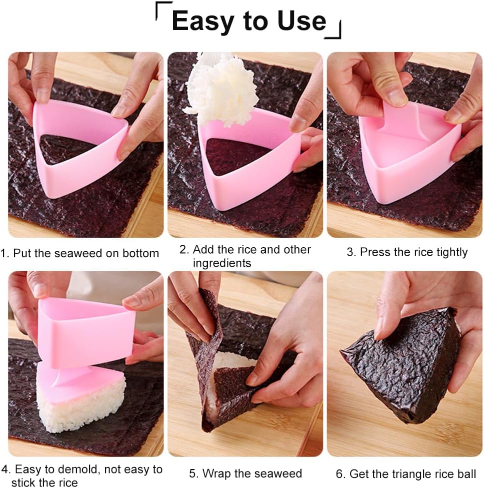 2szt Forma do sushi Onigiri Ri – Rice Ball Mold recenzja i cena