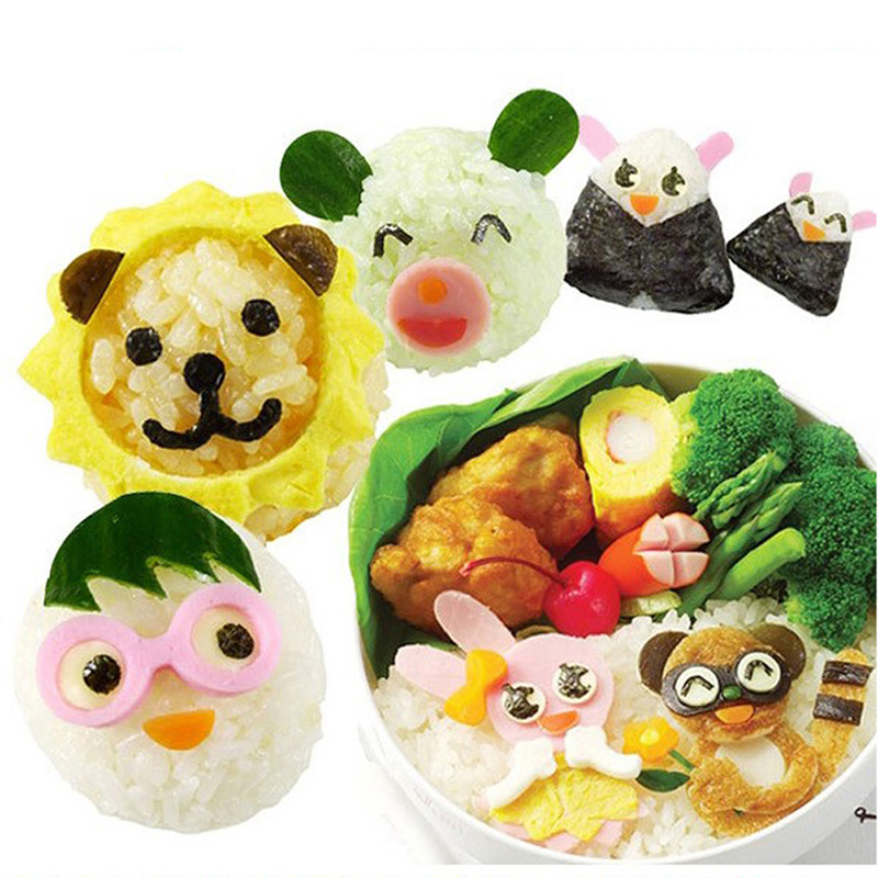 2/3/4 sztuk Bento dekoracji ku – Rice Ball Mold recenzja i cena