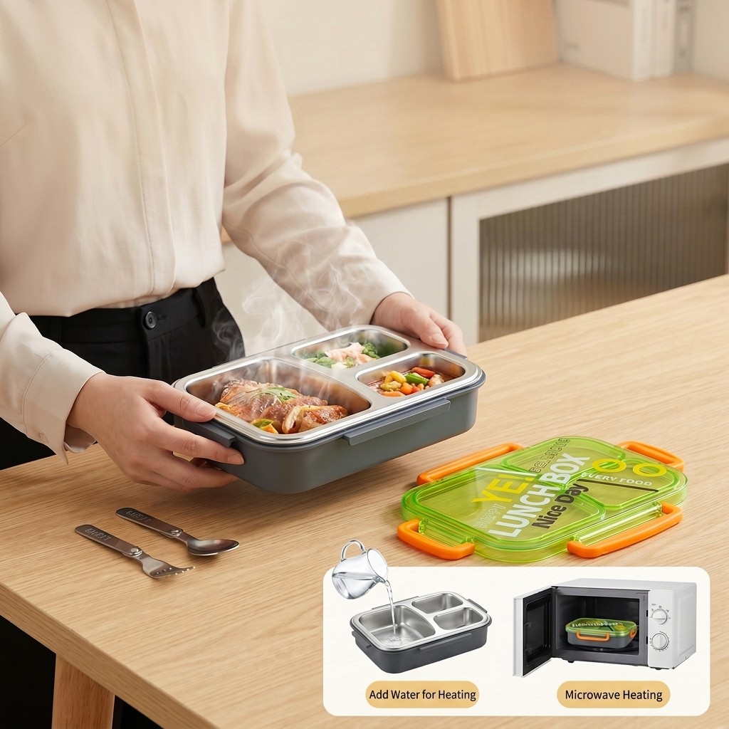 Pojemnik na lunch z mikrofalów – Meal Prep List recenzja i cena