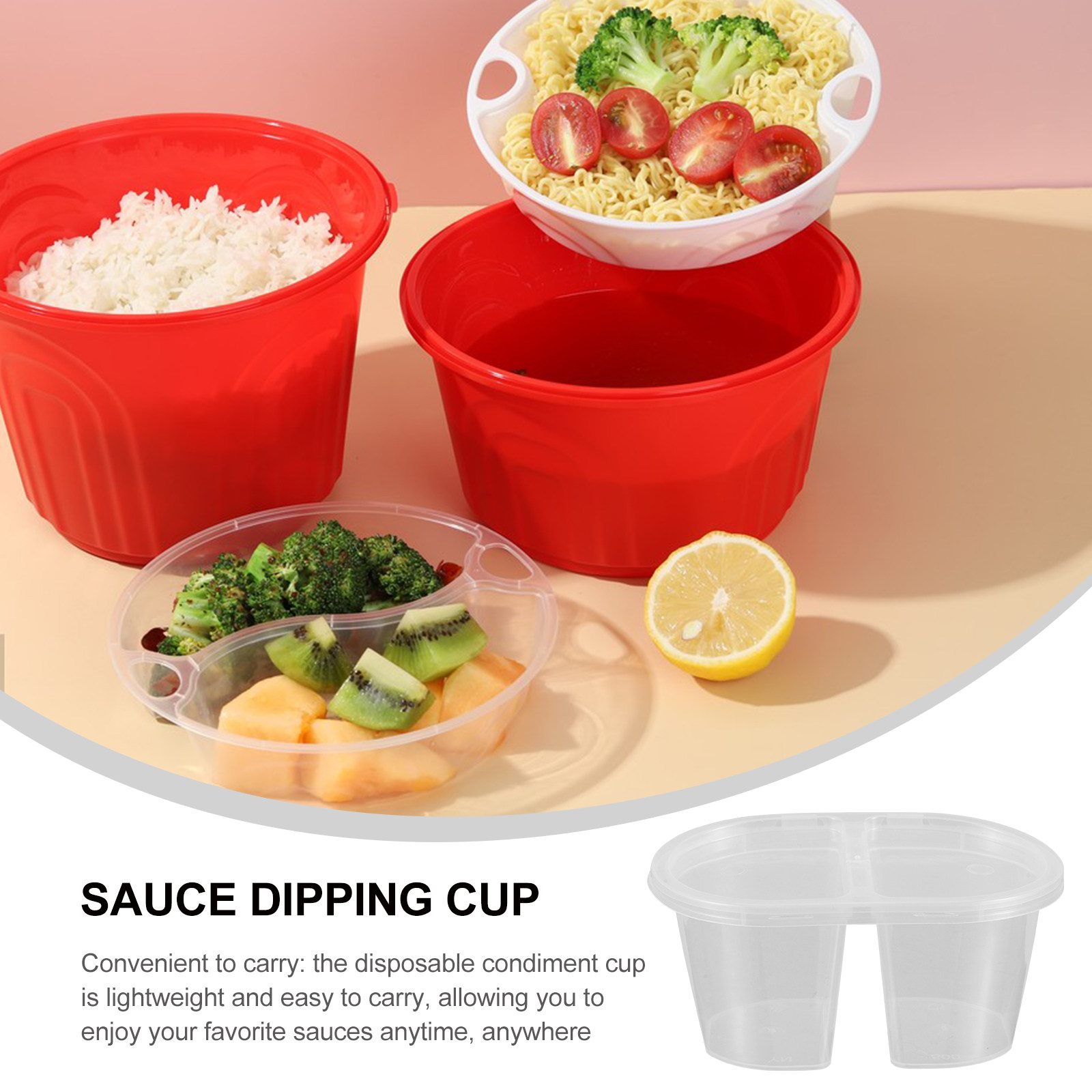 100 szt. dwukomorowych pojemni – Meal Prep Bowl recenzja i cena