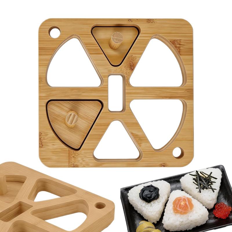 Drewniana forma do onigiri, 5/ – Meal Prep Rice recenzja i cena