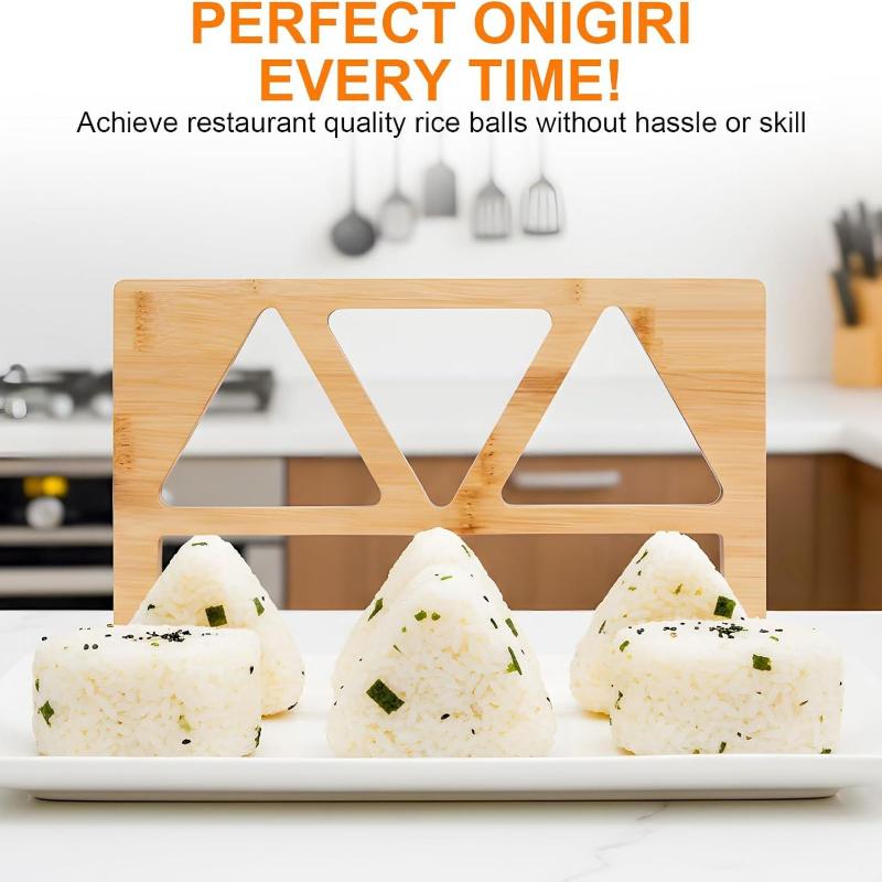 Drewniana forma do onigiri, 5/ – Meal Prep Rice recenzja i cena