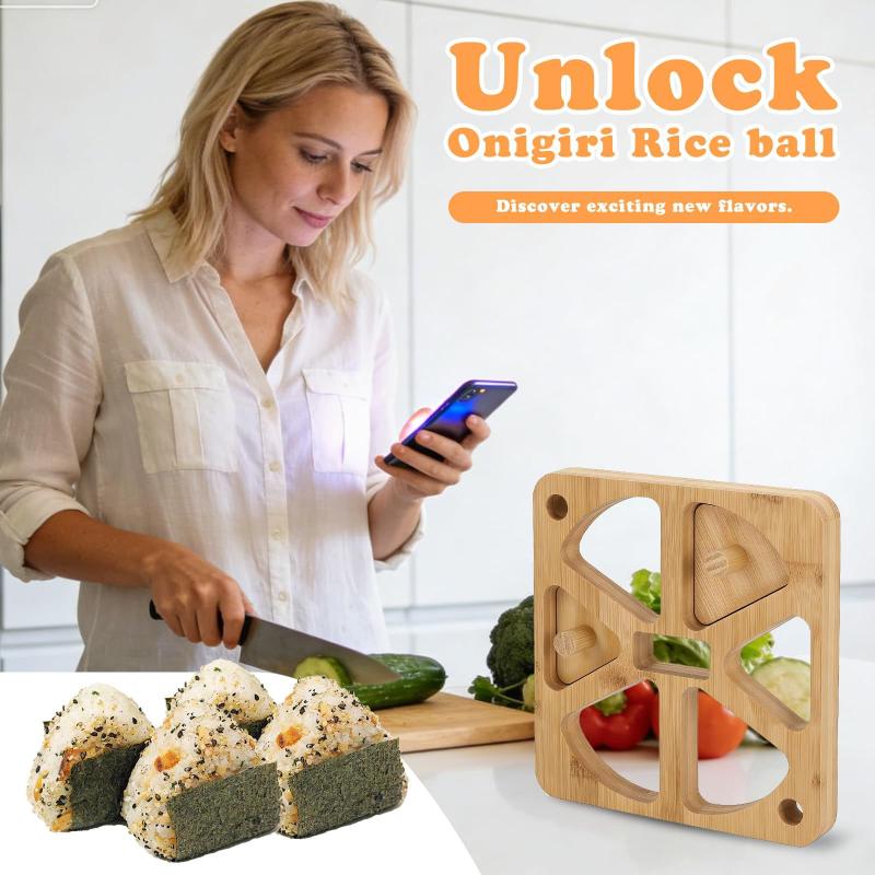 Drewniana forma do onigiri, 5/ – Meal Prep Rice recenzja i cena