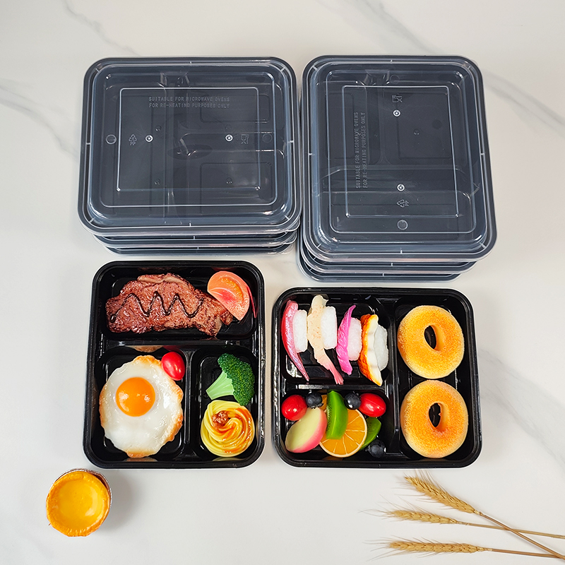 Pojemniki na posiłki z 3 przeg – Meal Prep List recenzja i cena